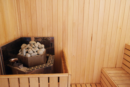Sauna roomの写真素材