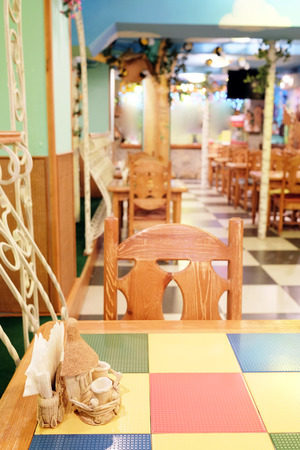 Interior children's cafeの写真素材