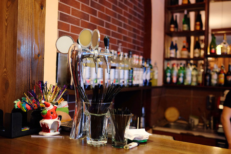 Beer machine in a Barのeditorial素材