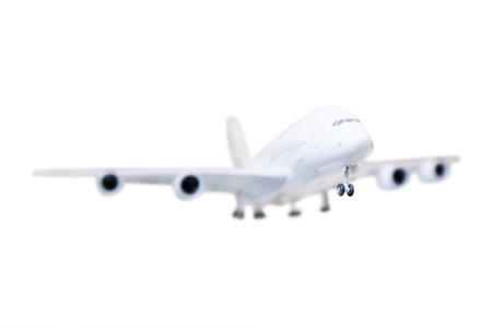 The image of a model airplane