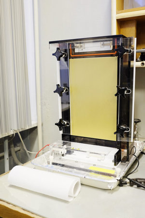 Equipment for conducting experiments in laboratory.