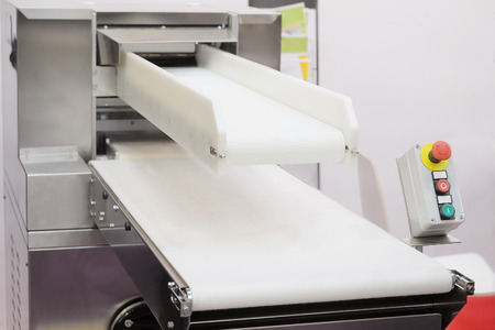 Production line at bakeryの写真素材