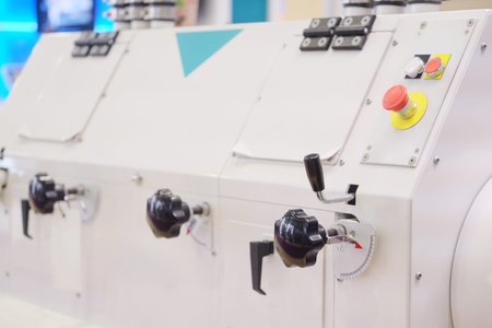 The image of a baking machine
