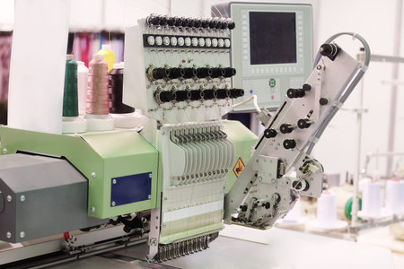 Textile industry - weaving machine
