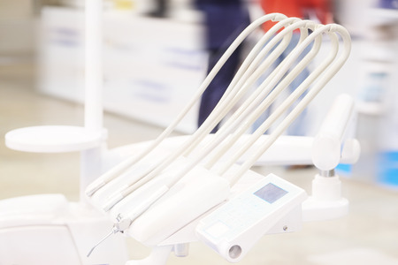 The image of a dental drilling machineの写真素材