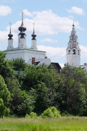 Alexandrovsky monastery in Suzdal, Russiaのeditorial素材