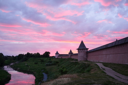 Monastery of Saint Euthymius in Suzdal, Russiaのeditorial素材