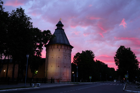 Monastery of Saint Euthymius in Suzdal, Russiaのeditorial素材