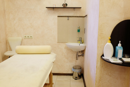 Interior of a massage roomのeditorial素材
