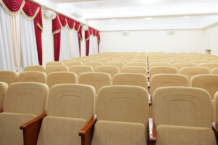 Interior of an auditoriumのeditorial素材