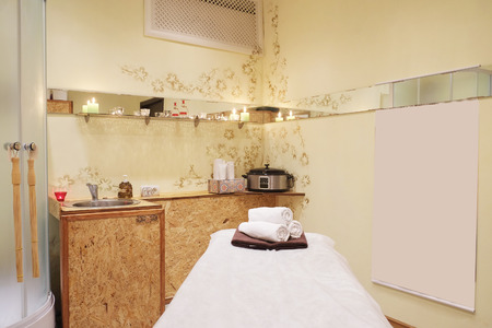 Interior of a massage roomのeditorial素材