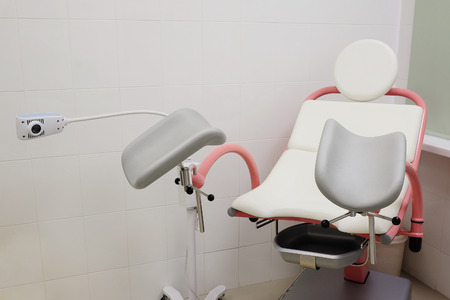 The image of gynecological chairの写真素材