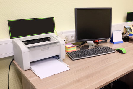 Interior of a modern office