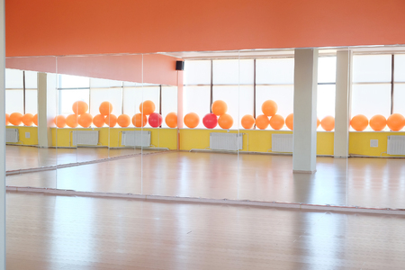 interior of yoga & dance classroomの写真素材