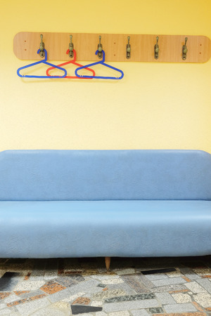 Interior of a corridorの写真素材