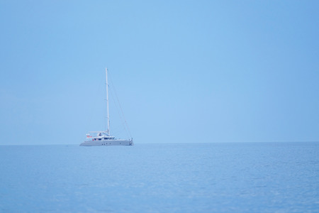 The image of a cargo shipの写真素材