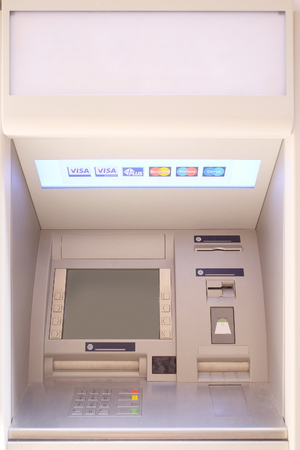 The image of an ATMのeditorial素材