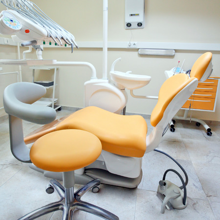 Image of a dental chairの写真素材