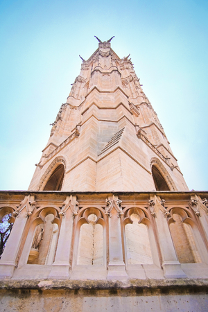 Paris, France, February 6, 2016: a Roman-Catholic church in a center of Paris, France,のeditorial素材