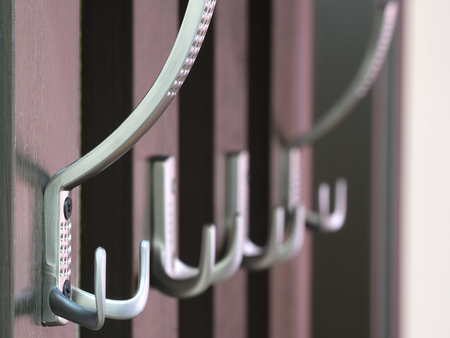 Close up dress pegsの写真素材