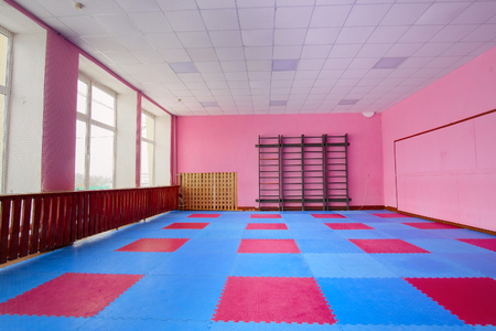 Interior of a fitness hallのeditorial素材