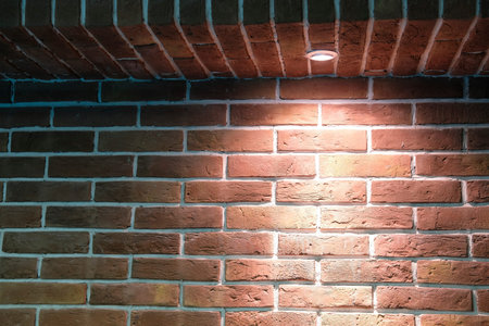 Background with the image of a brick wallの写真素材