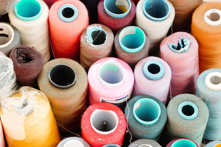 Close up threads
