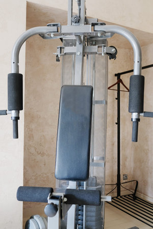 Fitness machine in a fitness club