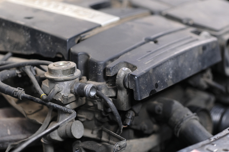 Car engine close upの写真素材