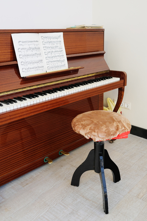 Piano close upの写真素材