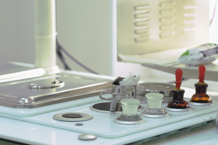 Medical equipment of  otolaryngologistの写真素材