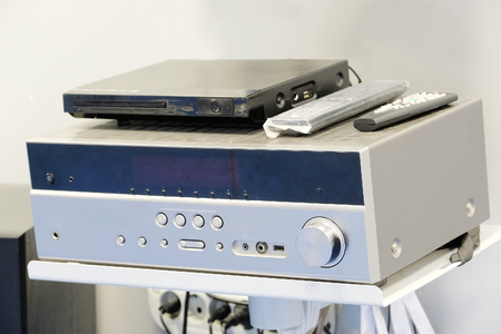 Professional music centre close upの写真素材