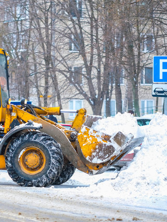 Snow removal machine