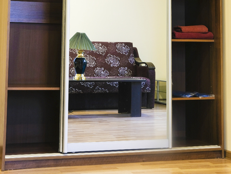 Interior of a hotel roomの写真素材