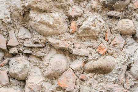 Background with the image of a stone wall