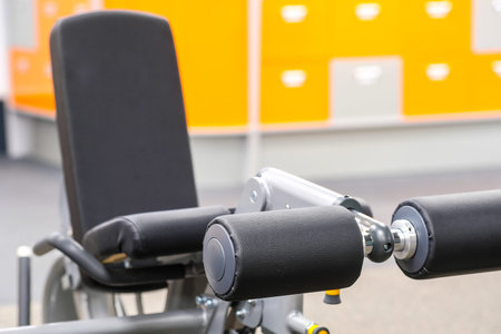 Fitness equipment close up