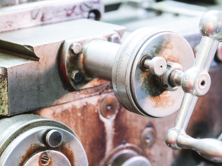 Lathe close upの写真素材