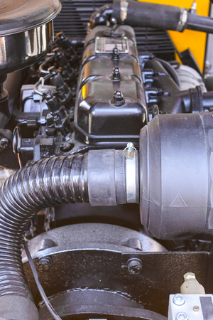 Car engine close upの写真素材