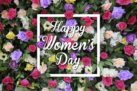 Collage for women's dayの写真素材