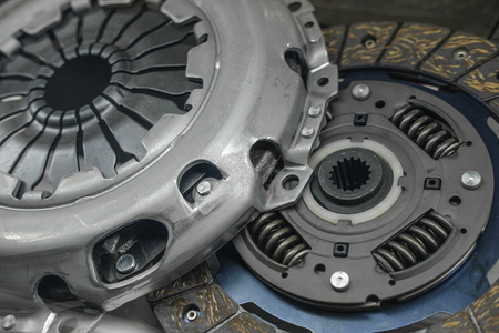 Car clutch gear close upの写真素材