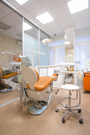 Moscow, Russia - October, 22, 2018: Interior of a stomatologic clinicのeditorial素材