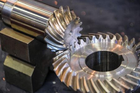 The image of gear wheel close upの写真素材