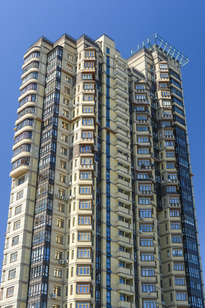 image of the Wall of Multistory Houseのeditorial素材