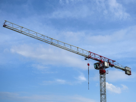 Rovigo, Italy - July, 21, 2019: the image of a craneのeditorial素材