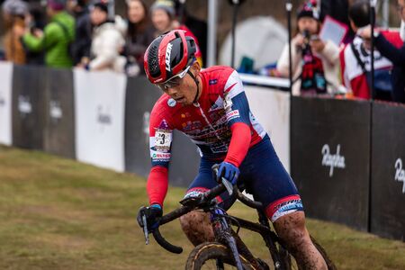 Nobeyama, Minamimaki, Minamisaku, Nagano / Japan - 2019.11.23 Rapha Super Cross Nobeyama 2019 (UCI-1)のeditorial素材