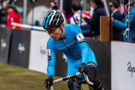 Nobeyama, Minamimaki, Minamisaku, Nagano / Japan - 2019.11.23 Rapha Super Cross Nobeyama 2019 (UCI-1)のeditorial素材