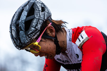 Nobeyama, Minamimaki, Minamisaku, Nagano / Japan - 2019.11.23 Rapha Super Cross Nobeyama 2019 (UCI-1)のeditorial素材