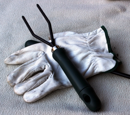 garden accessoriesの写真素材