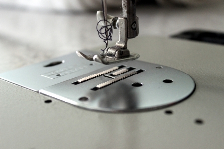 sewing machineの写真素材