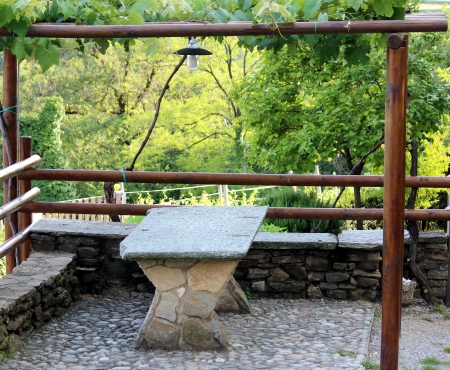 stone tableの写真素材